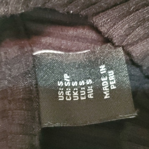 Rachel Zoe black mock tank turtleneck S - Picture 4 of 11